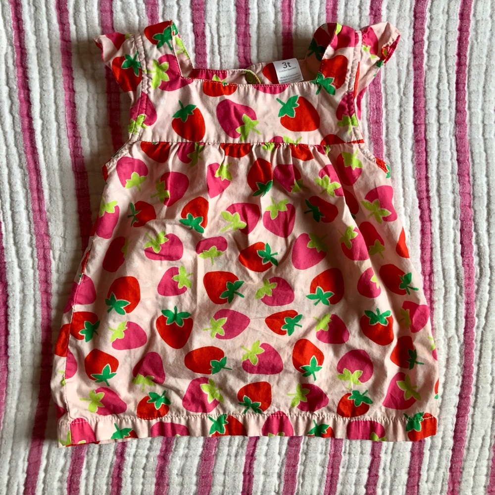 🌵3 for $15🌵Carter’s strawberry toddler blouse 🍓